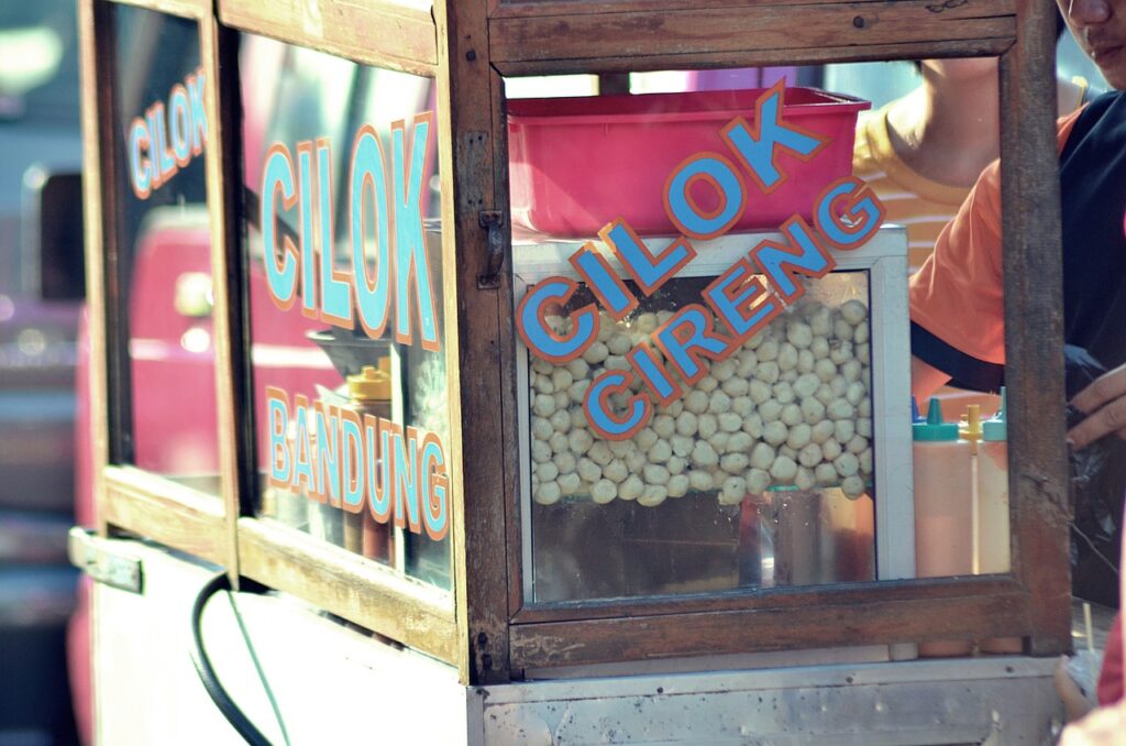 street food, indonesia, junk food, cilok, java, cilok, cilok, cilok, cilok, cilok